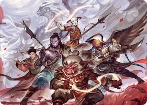 Will of the Jeskai Art Card (54/54) [Tarkir: Dragonstorm Art Series] | Empire Gaming NC