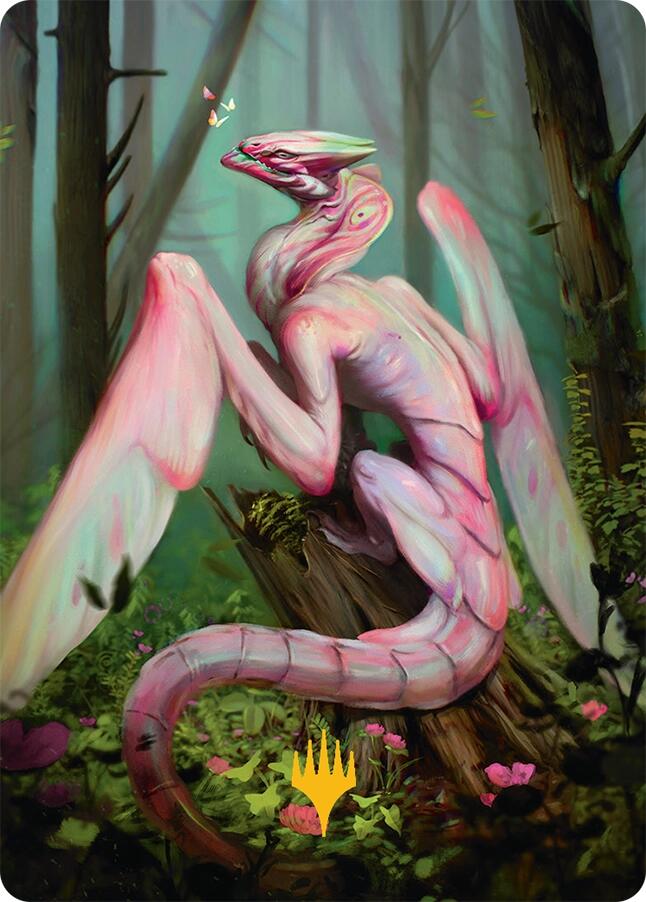 Bloomvine Regent Art Card (46/54) (Gold-Stamped) [Tarkir: Dragonstorm Art Series] | Empire Gaming NC