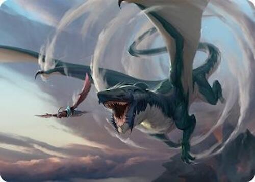 Whirlwing Stormbrood Art Card (27/54) [Tarkir: Dragonstorm Art Series] | Empire Gaming NC