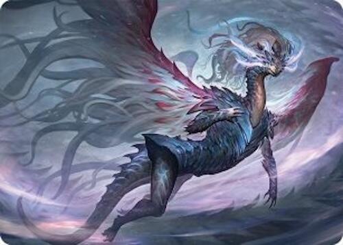 Shiko, Paragon of the Way Art Card (37/54) [Tarkir: Dragonstorm Art Series] | Empire Gaming NC