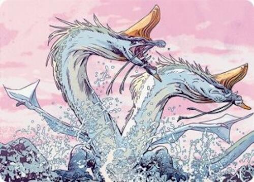 Twinmaw Stormbrood Art Card (39/54) [Tarkir: Dragonstorm Art Series] | Empire Gaming NC