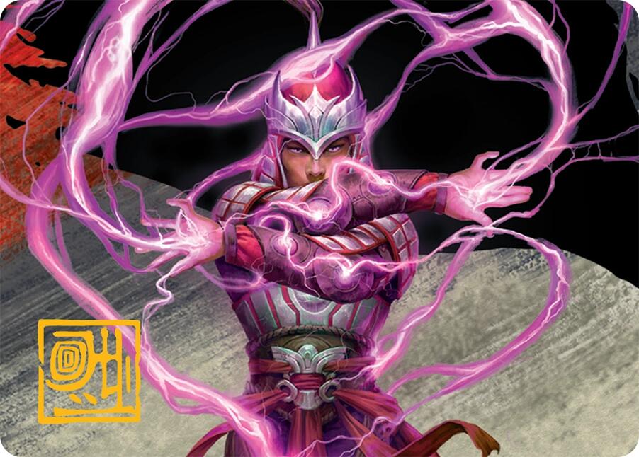 All-Out Assault Art Card (43/54) (Gold-Stamped Signature) [Tarkir: Dragonstorm Art Series] | Empire Gaming NC