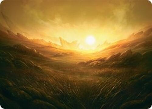 Plains Art Card (31/54) [Tarkir: Dragonstorm Art Series] | Empire Gaming NC