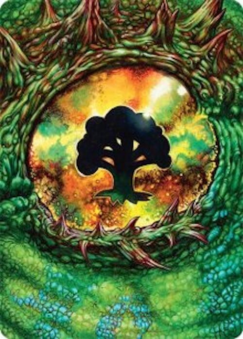 Forest Art Card (32/54) [Tarkir: Dragonstorm Art Series] | Empire Gaming NC