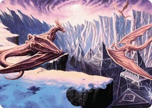 Maelstrom of the Spirit Dragon (42/54) [Tarkir: Dragonstorm Art Series] | Empire Gaming NC