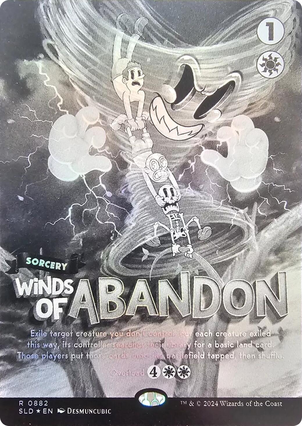 Winds of Abandon (Black & White Foil) [Secret Lair Drop Series] | Empire Gaming NC