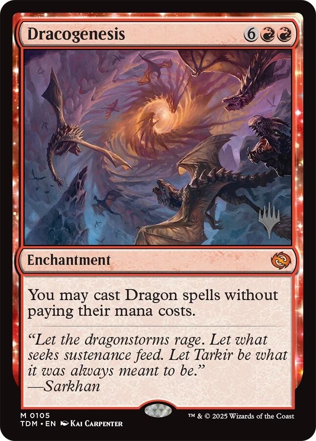 Dracogenesis [Tarkir: Dragonstorm Promos] | Empire Gaming NC