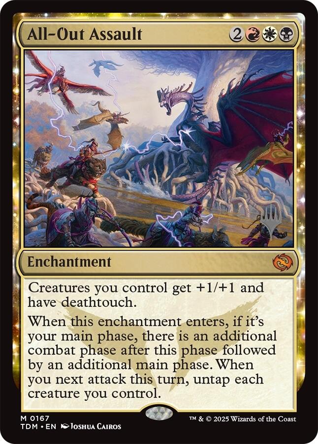 All-Out Assault [Tarkir: Dragonstorm Promos] | Empire Gaming NC
