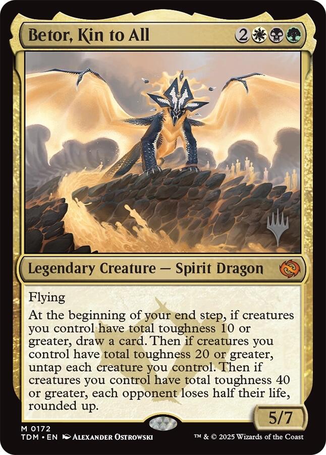 Betor, Kin to All [Tarkir: Dragonstorm Promos] | Empire Gaming NC