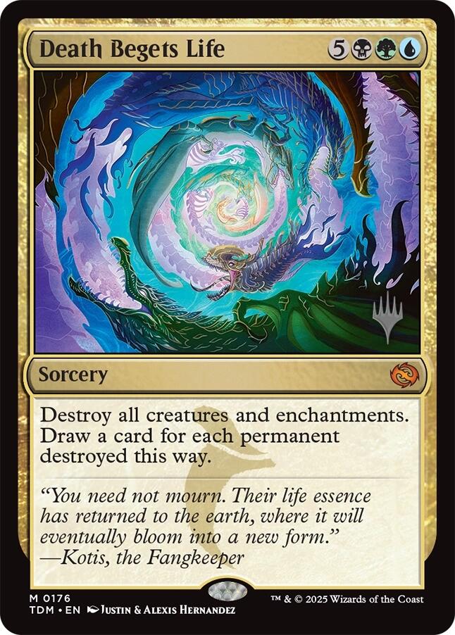 Death Begets Life [Tarkir: Dragonstorm Promos] | Empire Gaming NC