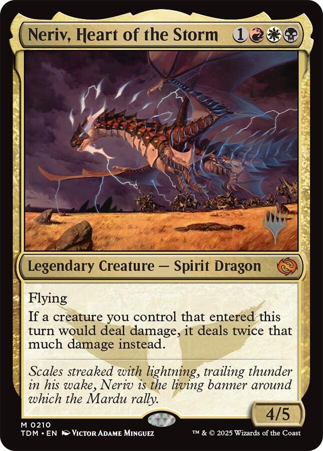 Neriv, Heart of the Storm [Tarkir: Dragonstorm Promos] | Empire Gaming NC