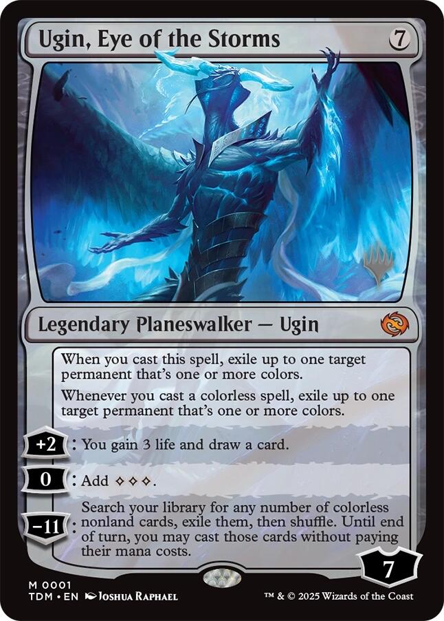 Ugin, Eye of the Storms [Tarkir: Dragonstorm Promos] | Empire Gaming NC