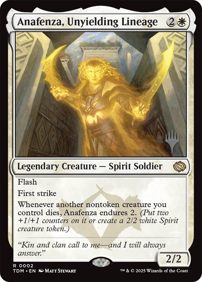 Anafenza, Unyielding Lineage [Tarkir: Dragonstorm Promos] | Empire Gaming NC