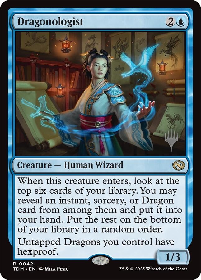 Dragonologist [Tarkir: Dragonstorm Promos] | Empire Gaming NC