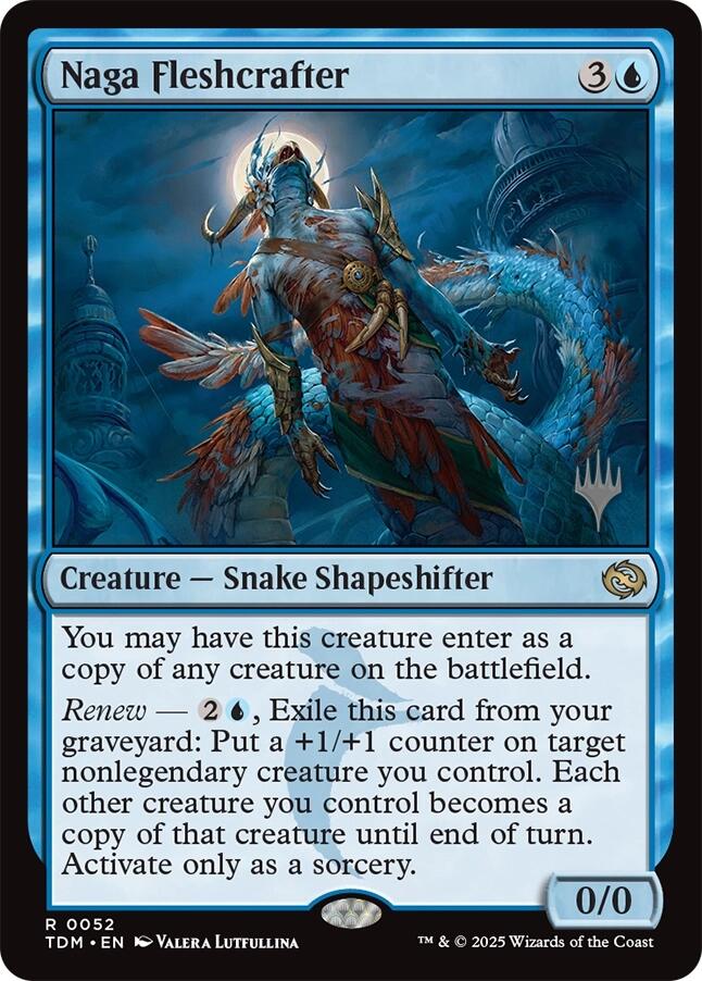 Naga Fleshcrafter [Tarkir: Dragonstorm Promos] | Empire Gaming NC