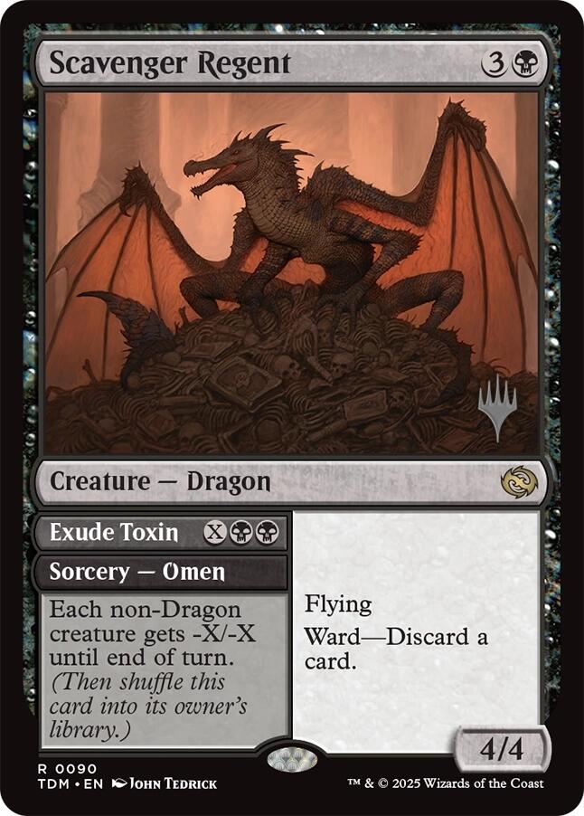 Scavenger Regent [Tarkir: Dragonstorm Promos] | Empire Gaming NC