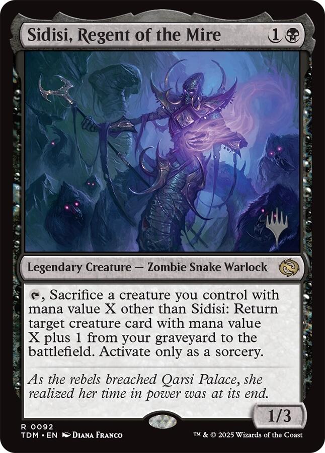 Sidisi, Regent of the Mire [Tarkir: Dragonstorm Promos] | Empire Gaming NC