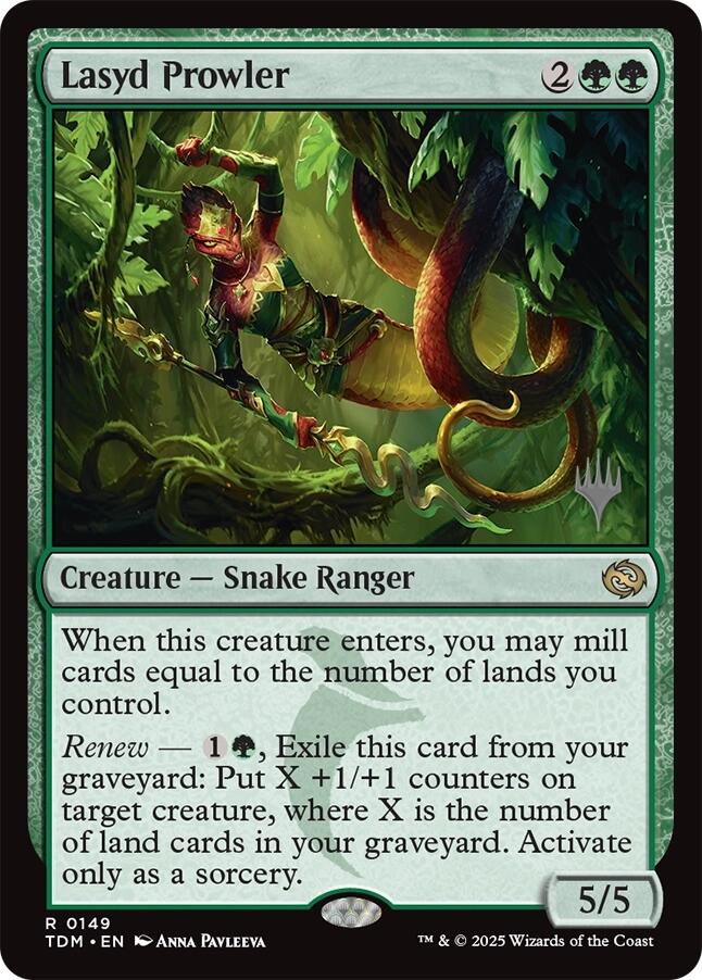 Lasyd Prowler [Tarkir: Dragonstorm Promos] | Empire Gaming NC