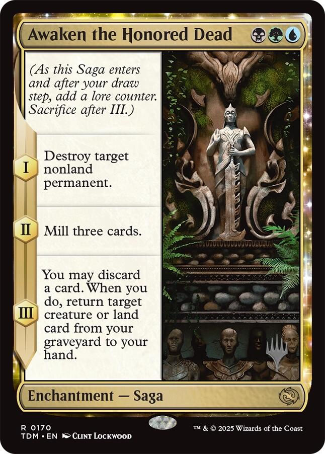 Awaken the Honored Dead [Tarkir: Dragonstorm Promos] | Empire Gaming NC