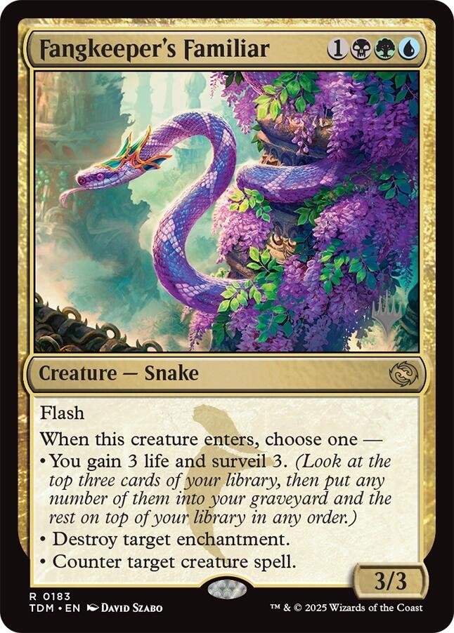 Fangkeeper's Familiar (Promo Pack) [Tarkir: Dragonstorm Promos] | Empire Gaming NC