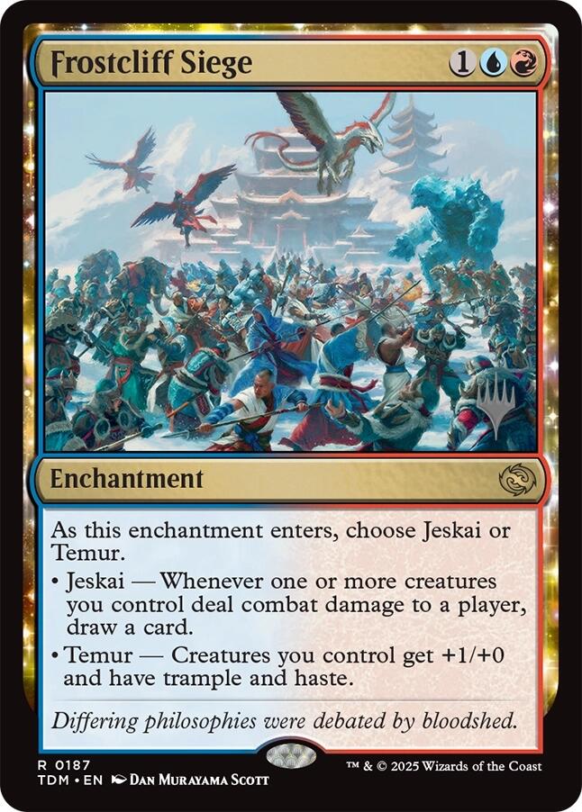 Frostcliff Siege [Tarkir: Dragonstorm Promos] | Empire Gaming NC
