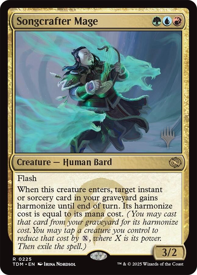 Songcrafter Mage [Tarkir: Dragonstorm Promos] | Empire Gaming NC