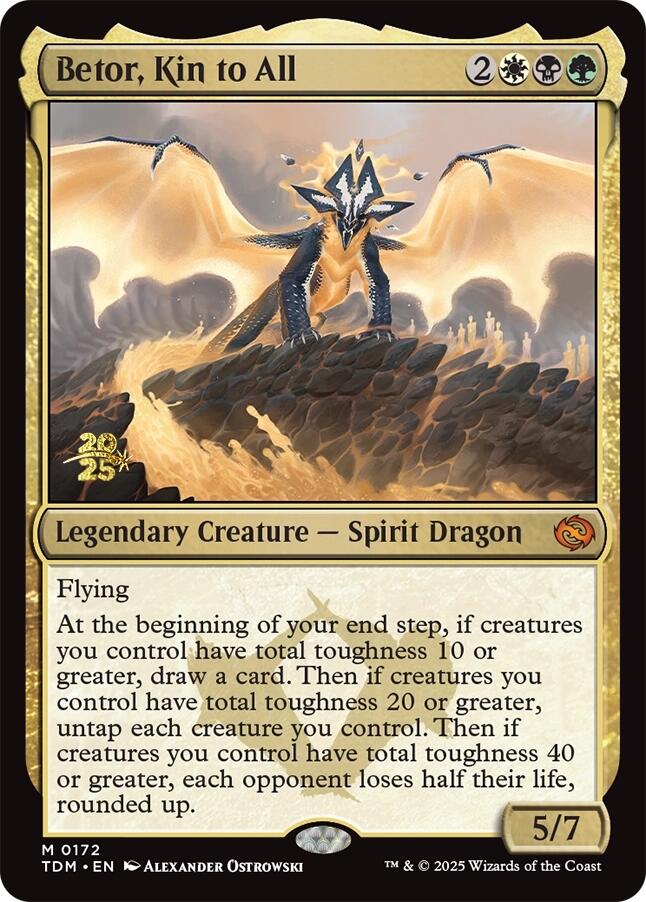 Betor, Kin to All [Tarkir: Dragonstorm Prerelease Promos] | Empire Gaming NC