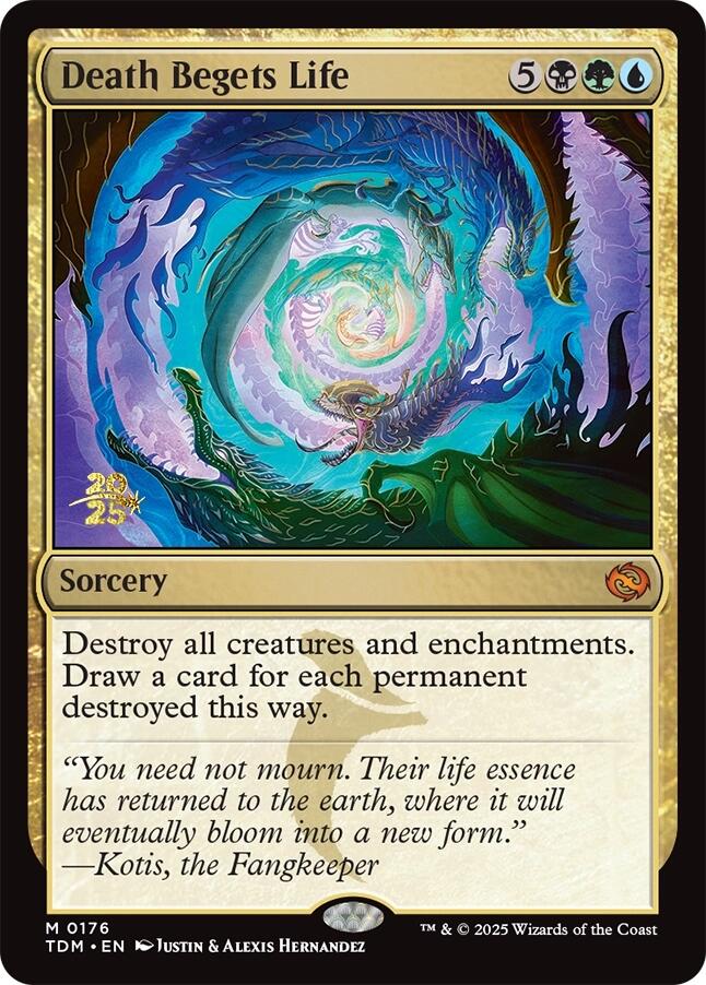 Death Begets Life [Tarkir: Dragonstorm Prerelease Promos] | Empire Gaming NC