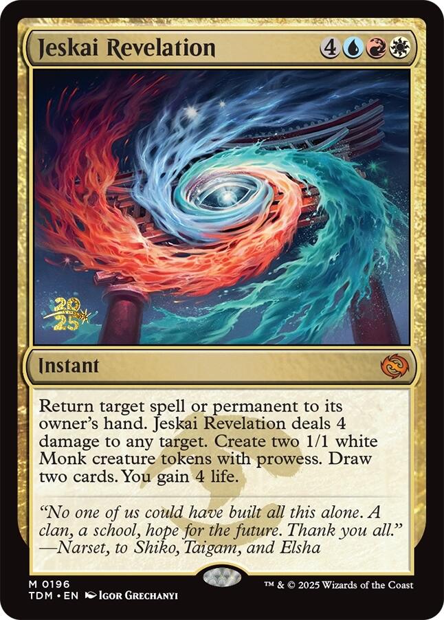 Jeskai Revelation [Tarkir: Dragonstorm Prerelease Promos] | Empire Gaming NC