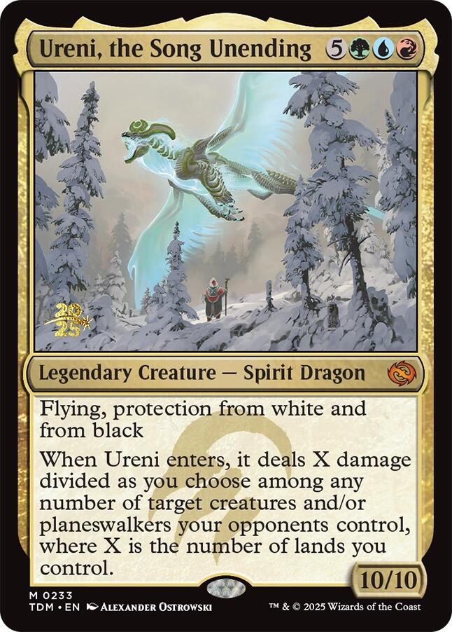 Ureni, the Song Unending [Tarkir: Dragonstorm Prerelease Promos] | Empire Gaming NC