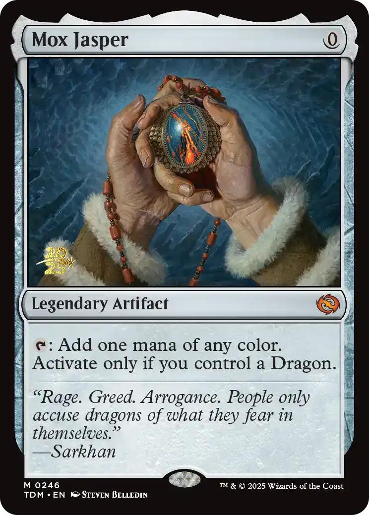 Mox Jasper [Tarkir: Dragonstorm Prerelease Promos] | Empire Gaming NC
