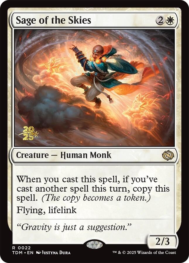 Sage of the Skies [Tarkir: Dragonstorm Prerelease Promos] | Empire Gaming NC