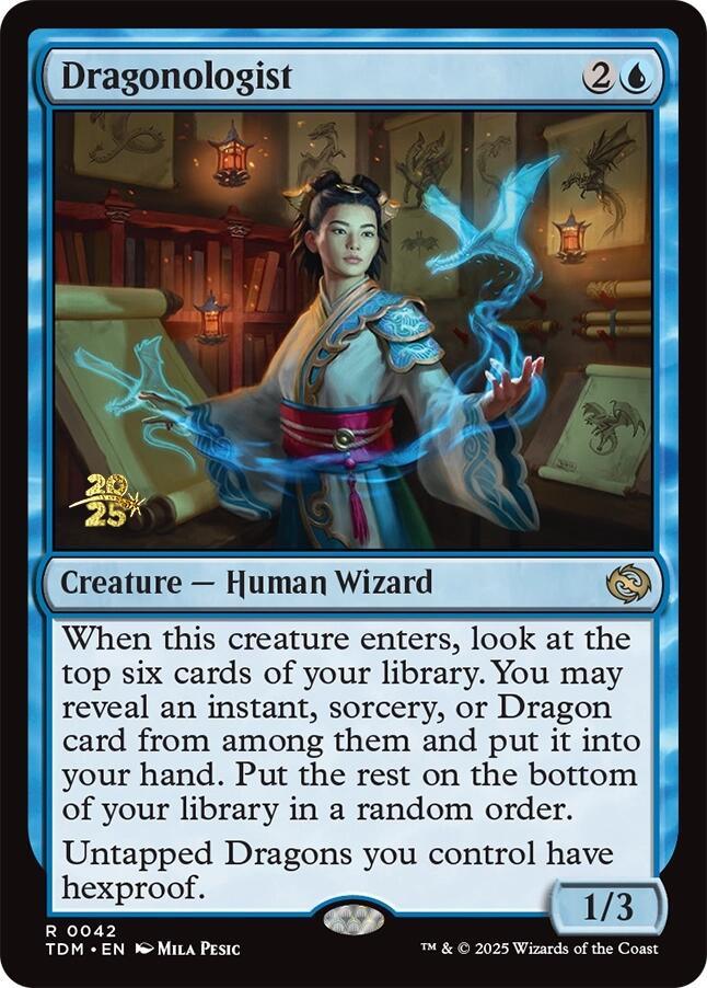 Dragonologist [Tarkir: Dragonstorm Prerelease Promos] | Empire Gaming NC