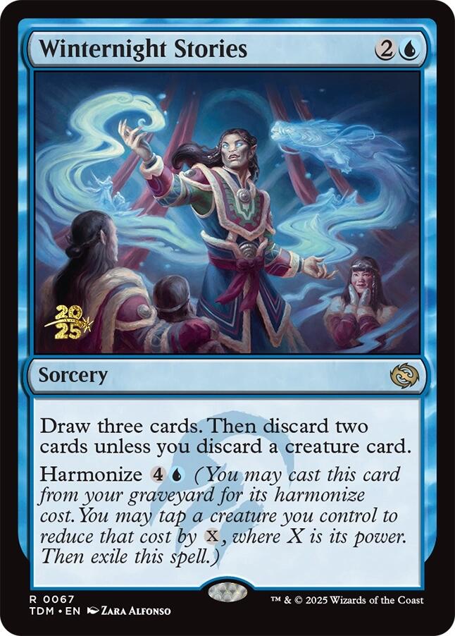 Winternight Stories [Tarkir: Dragonstorm Prerelease Promos] | Empire Gaming NC