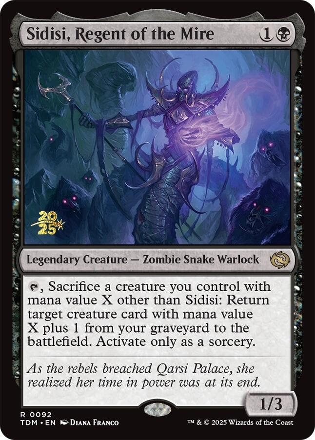 Sidisi, Regent of the Mire [Tarkir: Dragonstorm Prerelease Promos] | Empire Gaming NC