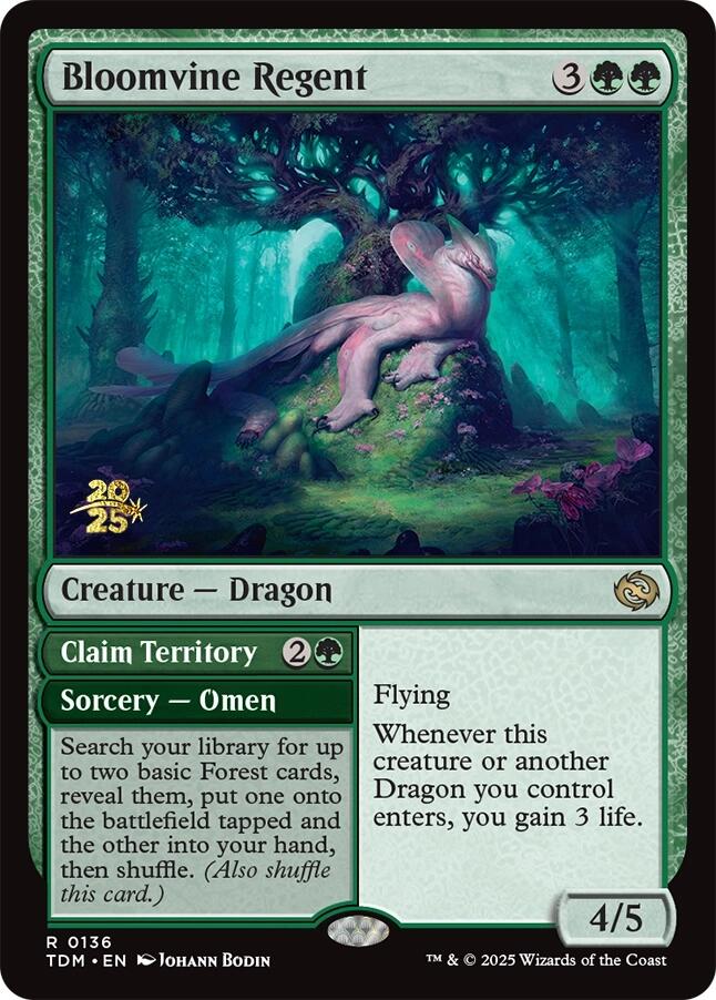 Bloomvine Regent [Tarkir: Dragonstorm Prerelease Cards] | Empire Gaming NC