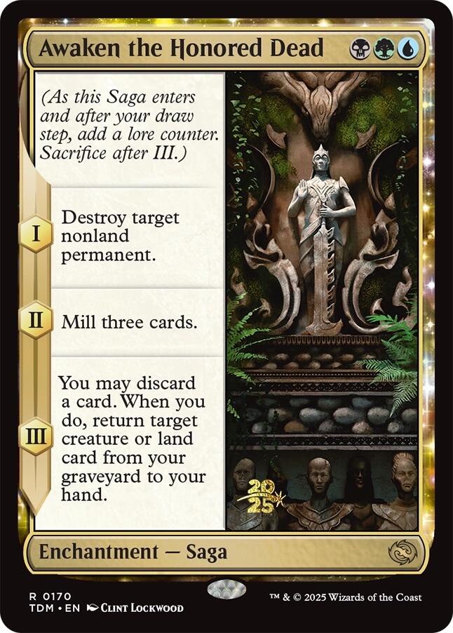 Awaken the Honored Dead [Tarkir: Dragonstorm Prerelease Promos] | Empire Gaming NC