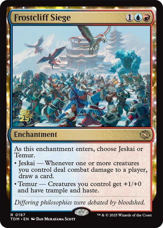 Frostcliff Siege [Tarkir: Dragonstorm Prerelease Promos] | Empire Gaming NC