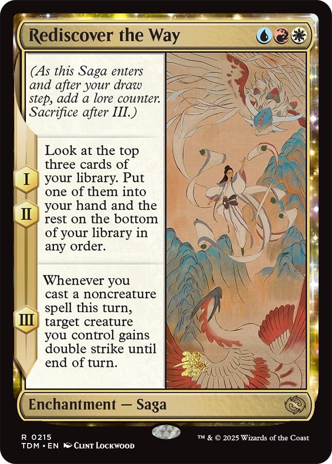 Rediscover the Way [Tarkir: Dragonstorm Prerelease Promos] | Empire Gaming NC