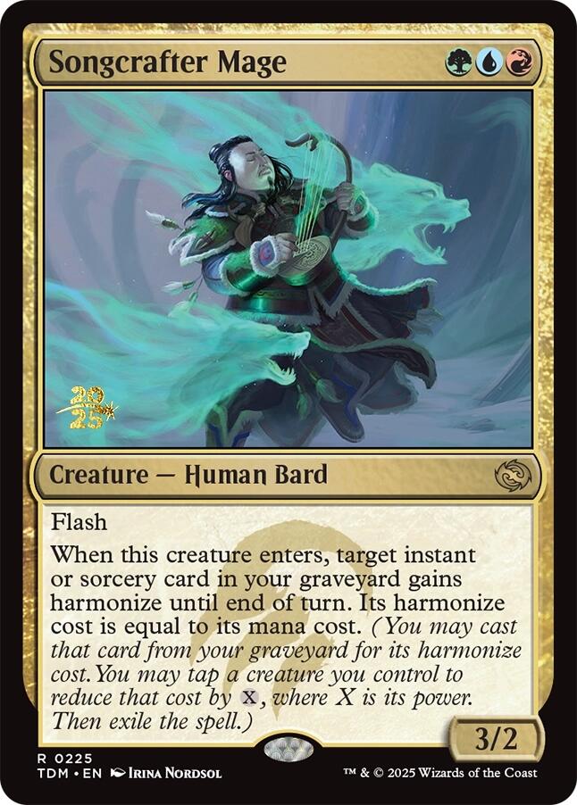 Songcrafter Mage [Tarkir: Dragonstorm Prerelease Promos] | Empire Gaming NC
