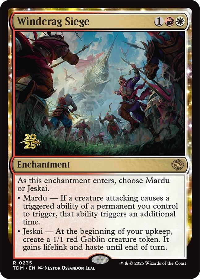 Windcrag Siege [Tarkir: Dragonstorm Prerelease Promos] | Empire Gaming NC