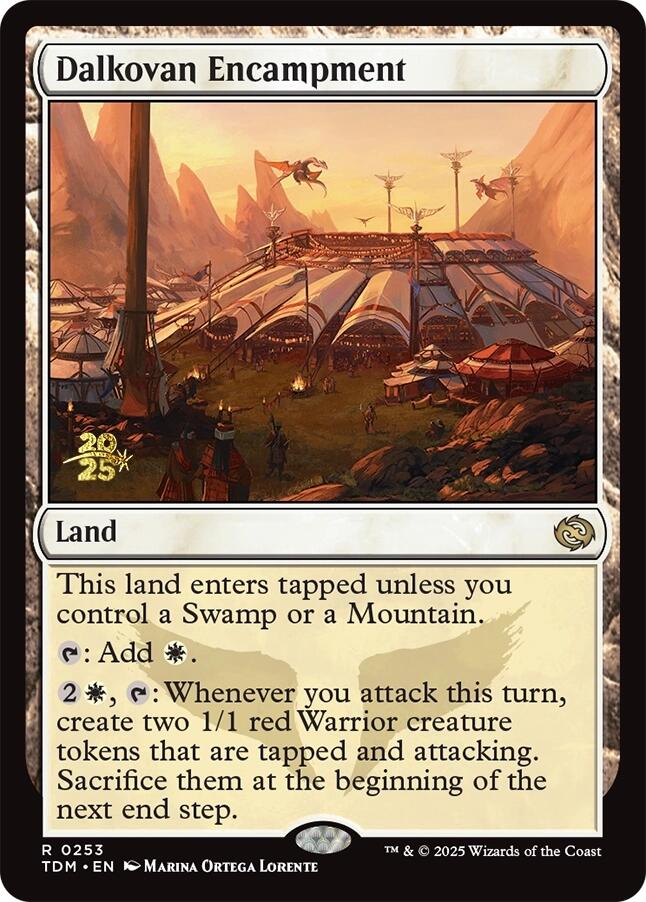 Dalkovan Encampment [Tarkir: Dragonstorm Prerelease Cards] | Empire Gaming NC
