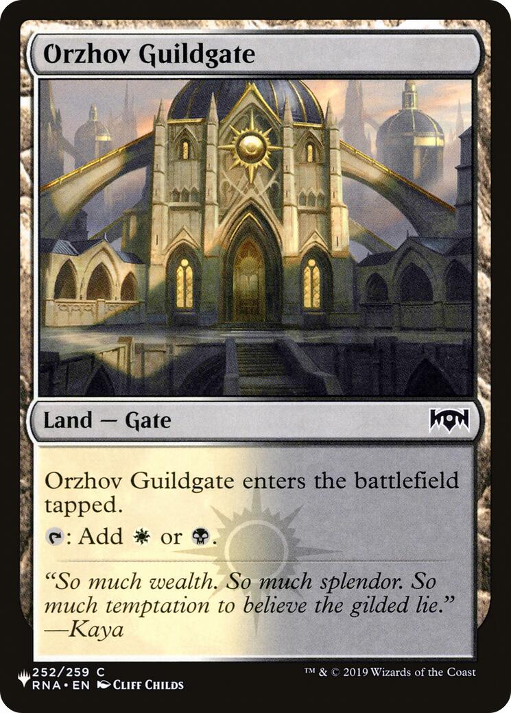 Orzhov Guildgate [The List] | Empire Gaming NC