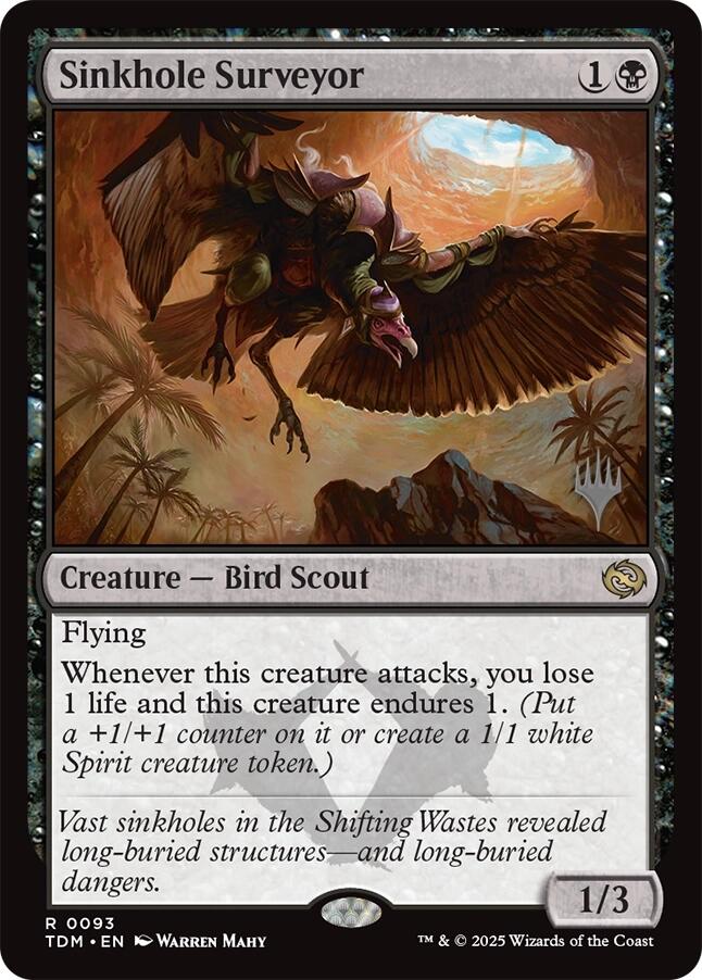 Sinkhole Surveyor [Tarkir: Dragonstorm Promos] | Empire Gaming NC