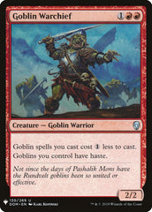 Goblin Warchief [The List] | Empire Gaming NC