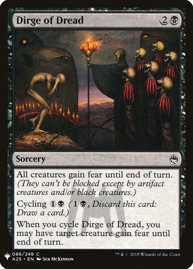 Dirge of Dread [Mystery Booster] | Empire Gaming NC