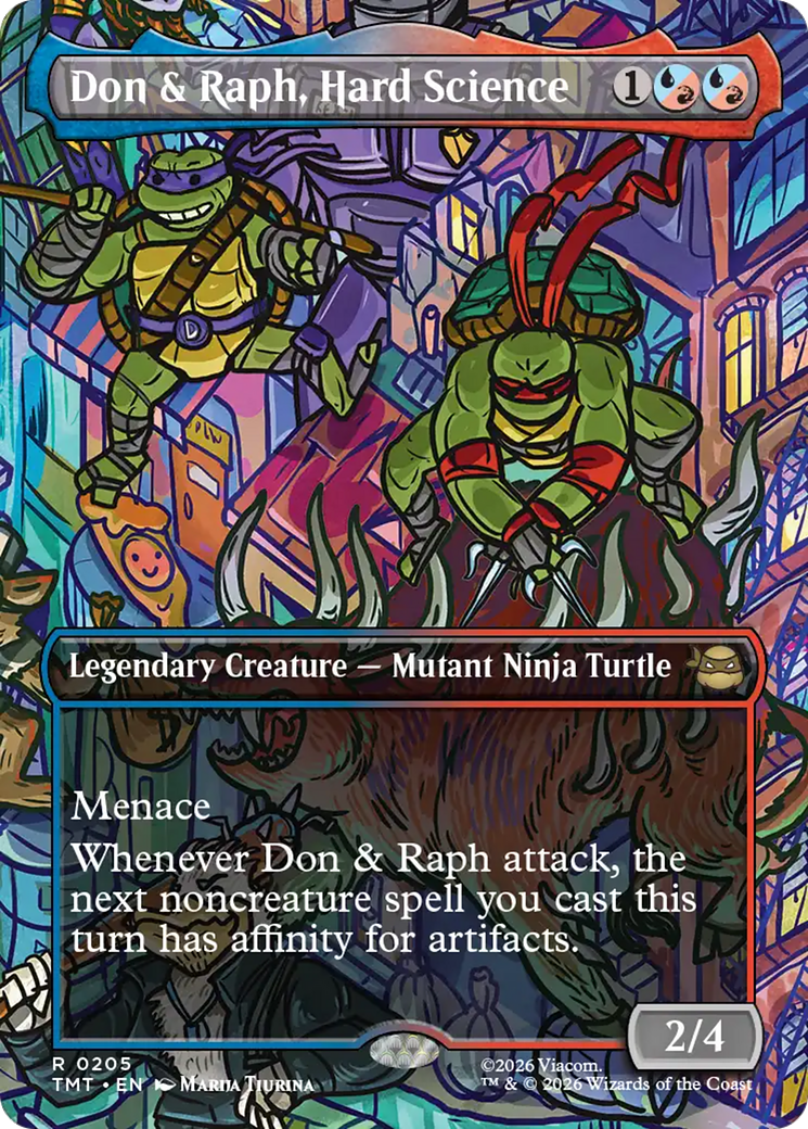 Don & Raph, Hard Science (Borderless) [Teenage Mutant Ninja Turtles] | Empire Gaming NC
