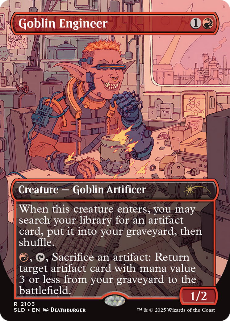 Goblin Engineer (Galaxy Foil) [Secret Lair Drop Series] | Empire Gaming NC
