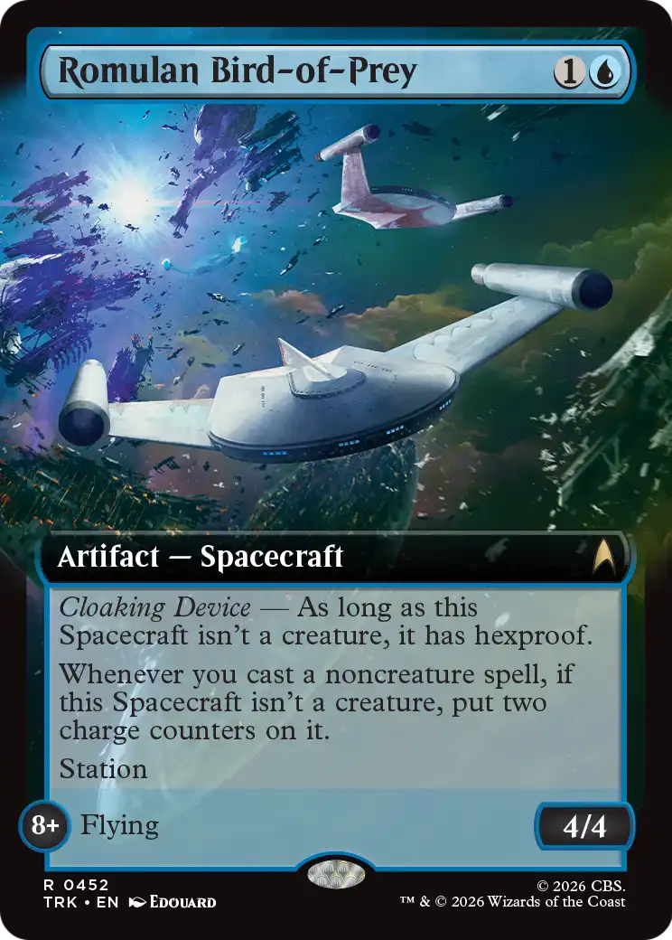 Romulan Bird-of-Prey (Extended Art) [Star Trek] | Empire Gaming NC