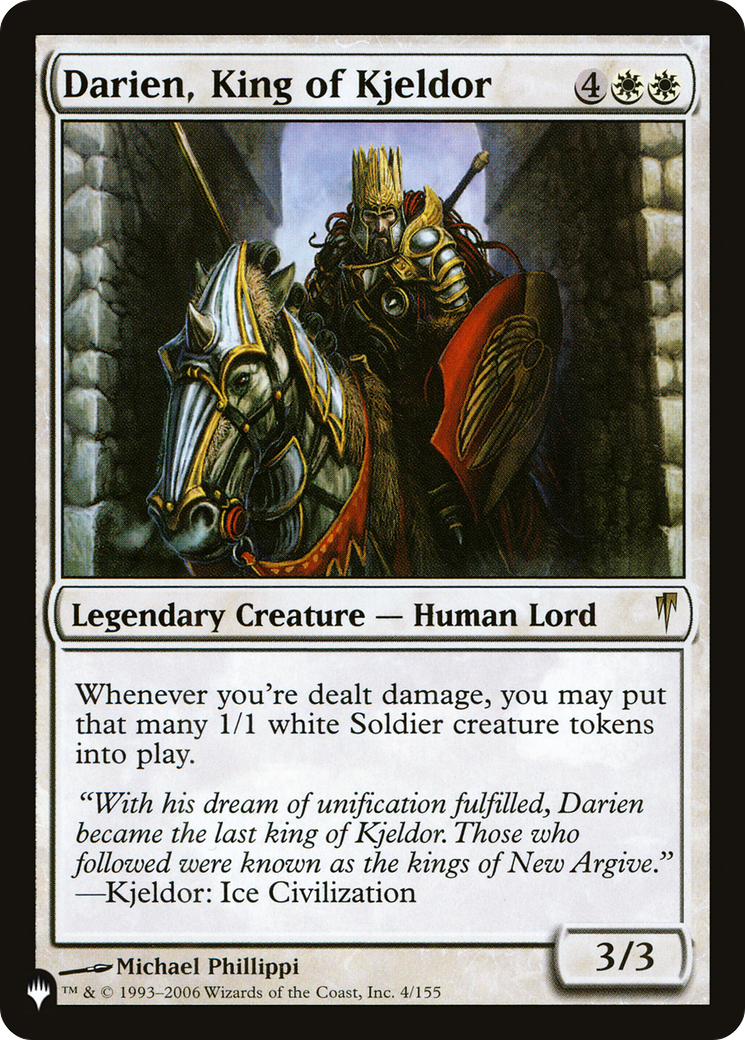 Darien, King of Kjeldor [The List] | Empire Gaming NC